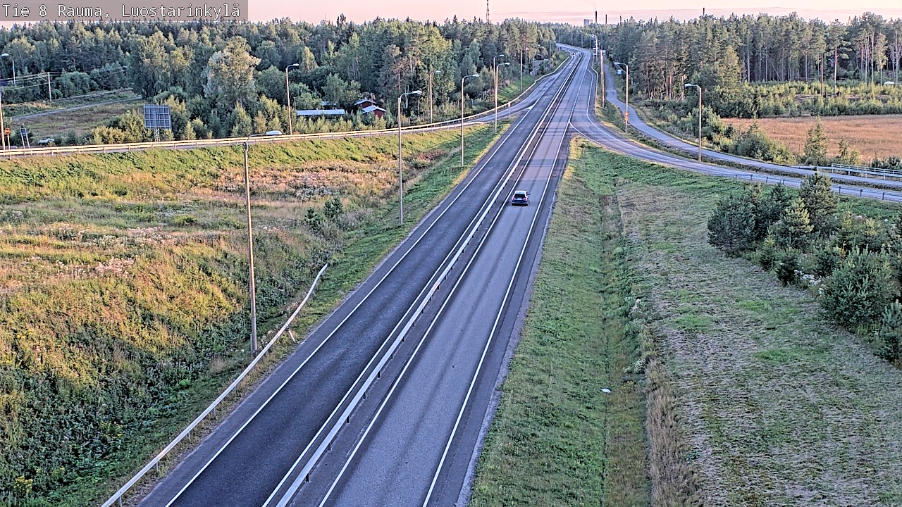 Kelikamerat Kuva Tie 8 Rauma, Luostarinkylä, Rauma, Satakunta