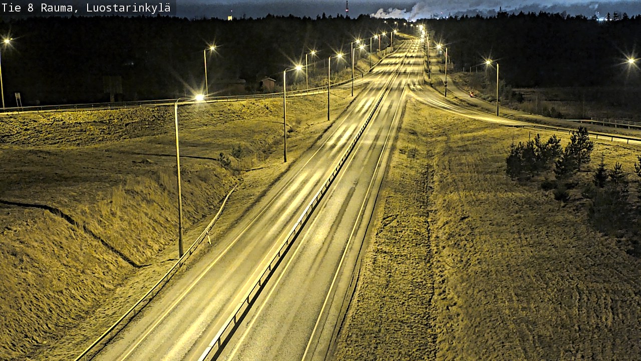 Kelikamerat Kuva Tie 8 Rauma, Luostarinkylä, Rauma, Satakunta