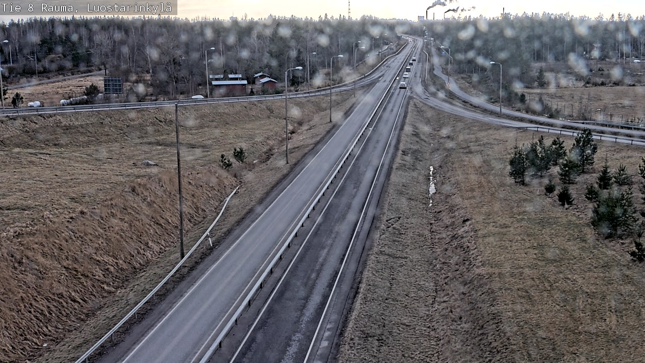 Kelikamerat Kuva Tie 8 Rauma, Luostarinkylä, Rauma, Satakunta