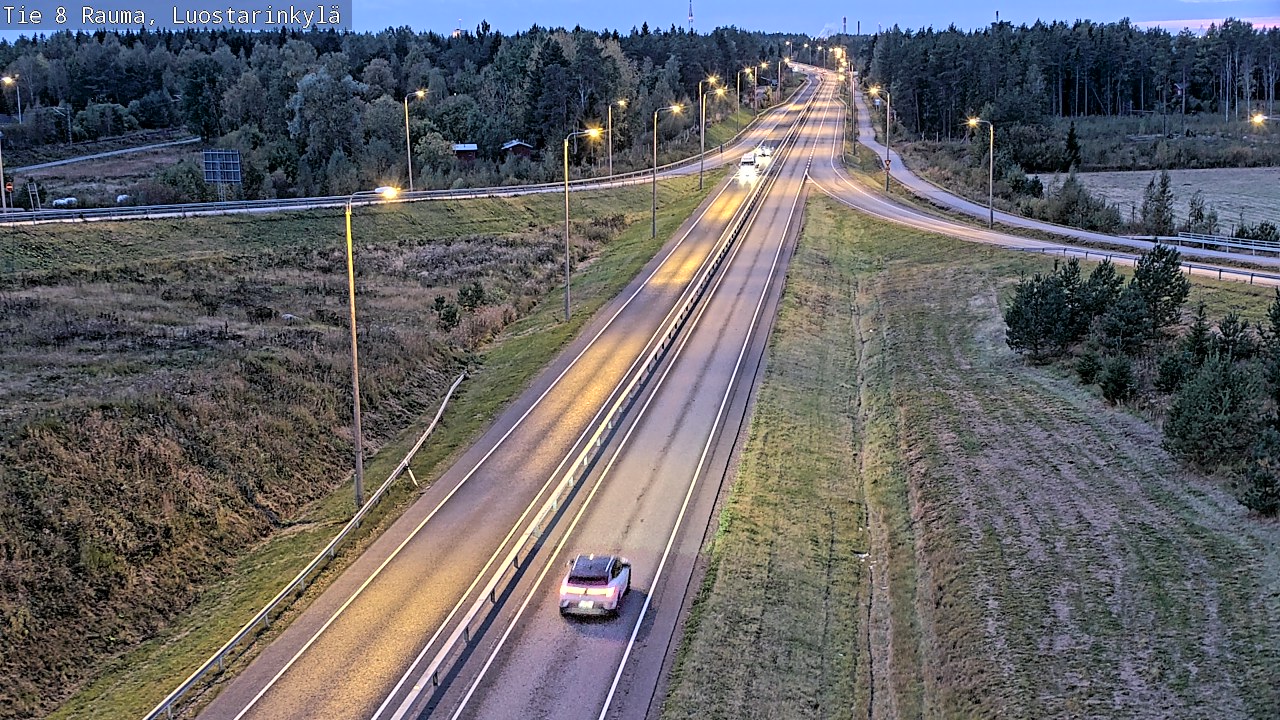 Kelikamerat Kuva Tie 8 Rauma, Luostarinkylä, Rauma, Satakunta