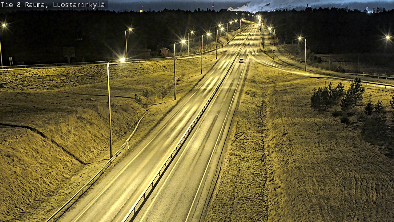 Kelikamerat Kuva Tie 8 Rauma, Luostarinkylä, Rauma, Satakunta