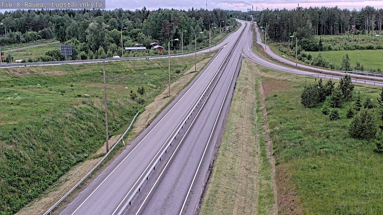 Kelikamerat Kuva Tie 8 Rauma, Luostarinkylä, Rauma, Satakunta