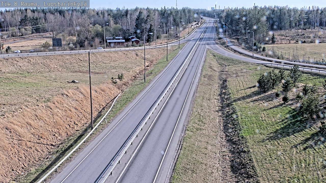 Kelikamerat Kuva Tie 8 Rauma, Luostarinkylä, Rauma, Satakunta