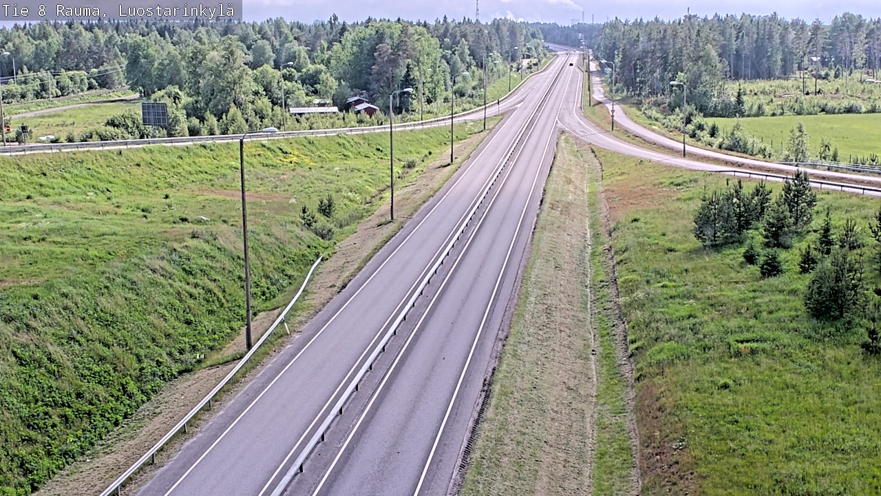 Kelikamerat Kuva Tie 8 Rauma, Luostarinkylä, Rauma, Satakunta