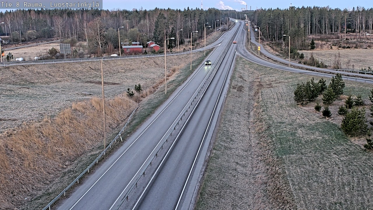 Kelikamerat Kuva Tie 8 Rauma, Luostarinkylä, Rauma, Satakunta
