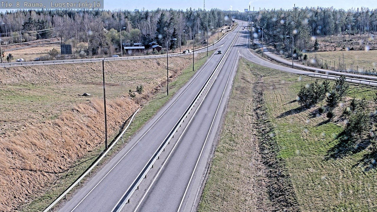 Kelikamerat Kuva Tie 8 Rauma, Luostarinkylä, Rauma, Satakunta