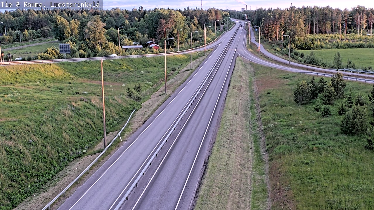 Kelikamerat Kuva Tie 8 Rauma, Luostarinkylä, Rauma, Satakunta