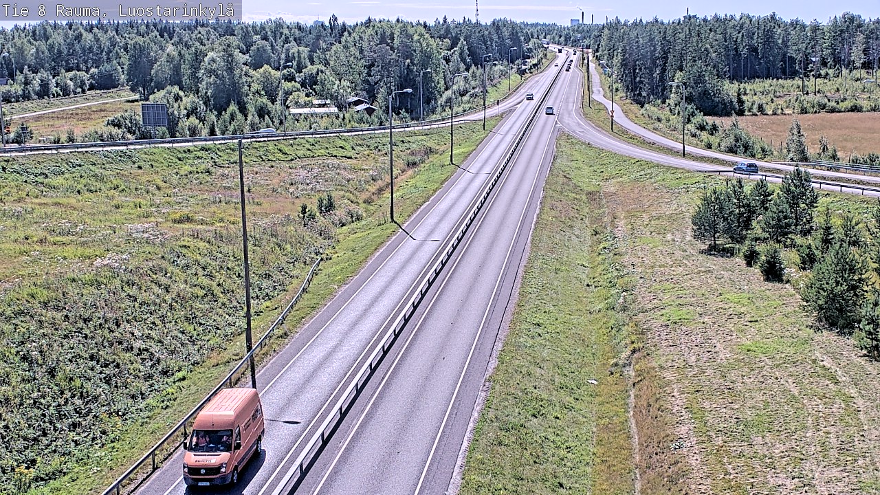 Kelikamerat Kuva Tie 8 Rauma, Luostarinkylä, Rauma, Satakunta