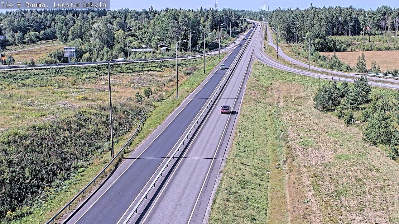 Kelikamerat Kuva Tie 8 Rauma, Luostarinkylä, Rauma, Satakunta