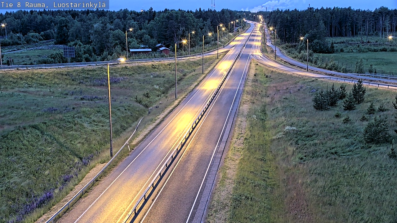 Kelikamerat Kuva Tie 8 Rauma, Luostarinkylä, Rauma, Satakunta