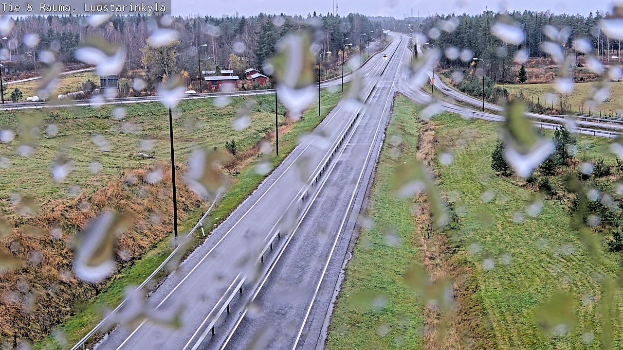 Kelikamerat Kuva Tie 8 Rauma, Luostarinkylä, Rauma, Satakunta