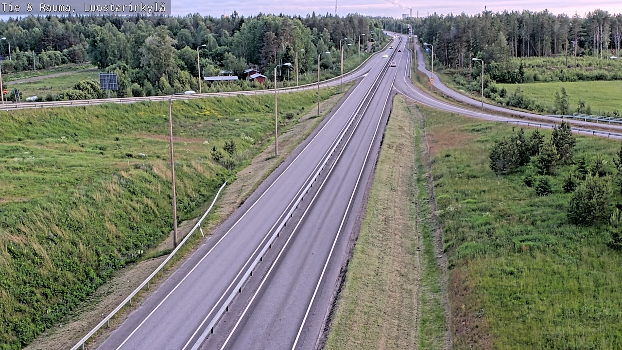 Kelikamerat Kuva Tie 8 Rauma, Luostarinkylä, Rauma, Satakunta