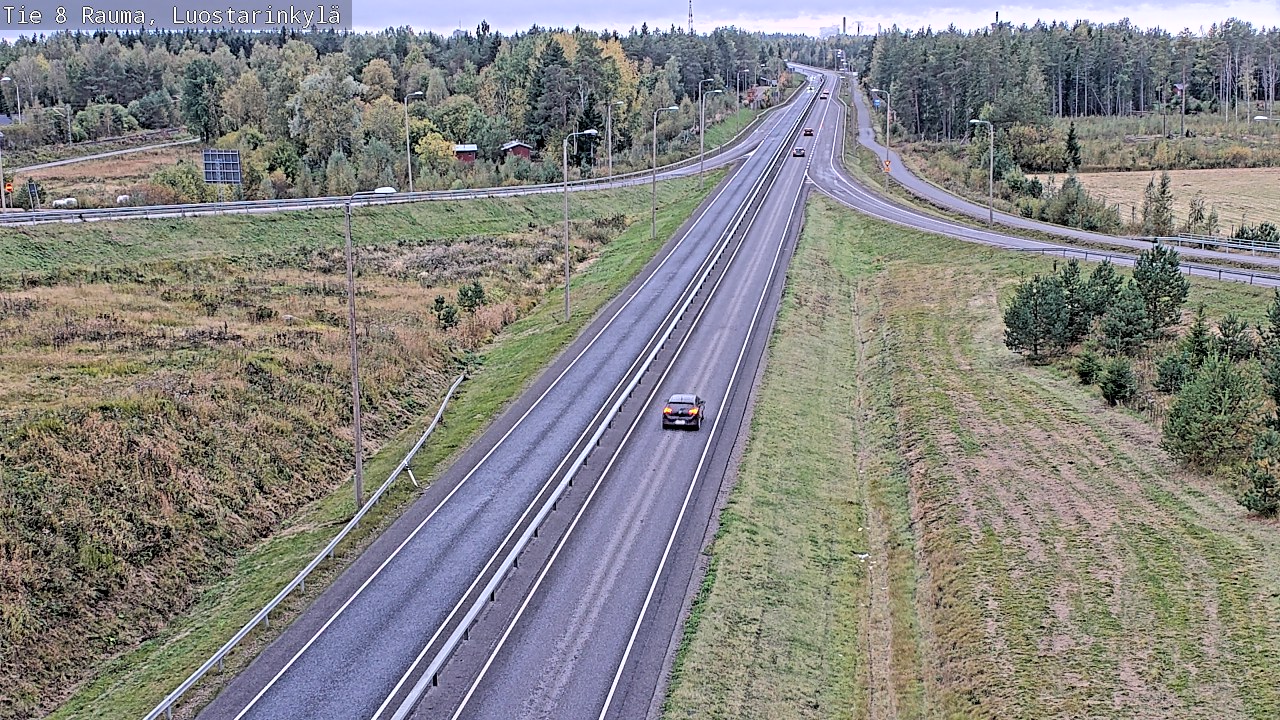 Kelikamerat Kuva Tie 8 Rauma, Luostarinkylä, Rauma, Satakunta