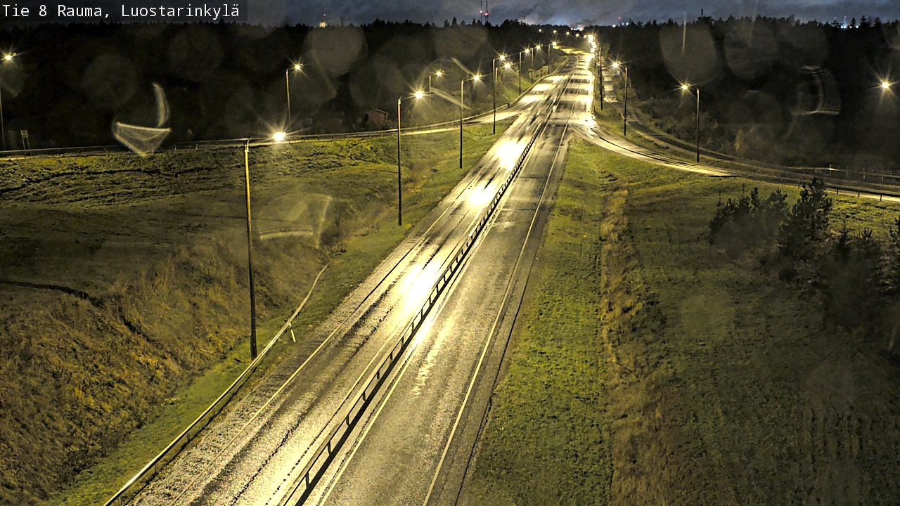 Kelikamerat Kuva Tie 8 Rauma, Luostarinkylä, Rauma, Satakunta