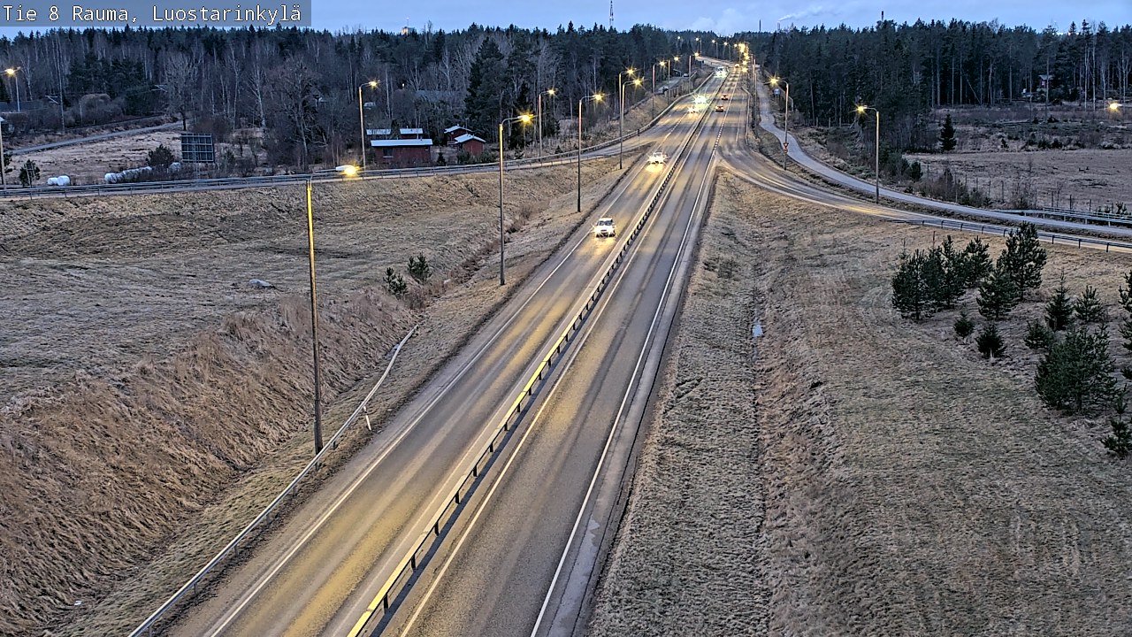 Kelikamerat Kuva Tie 8 Rauma, Luostarinkylä, Rauma, Satakunta