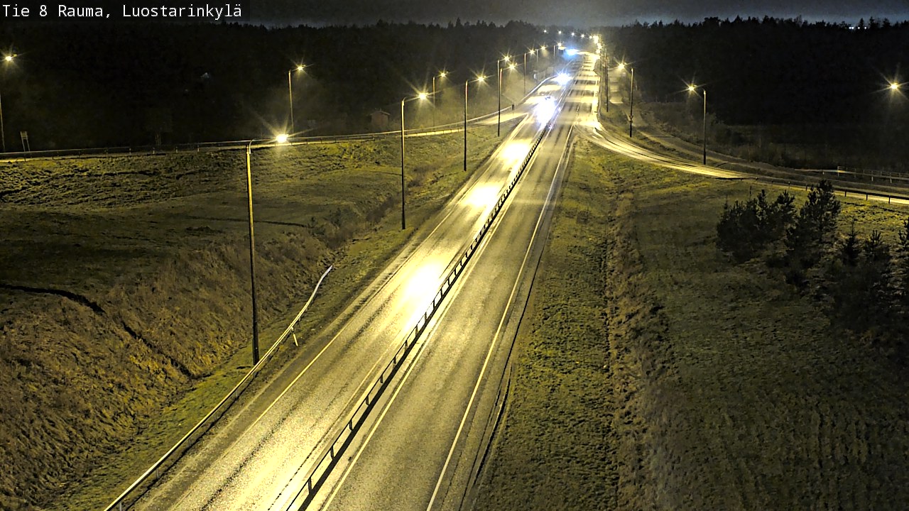 Kelikamerat Kuva Tie 8 Rauma, Luostarinkylä, Rauma, Satakunta