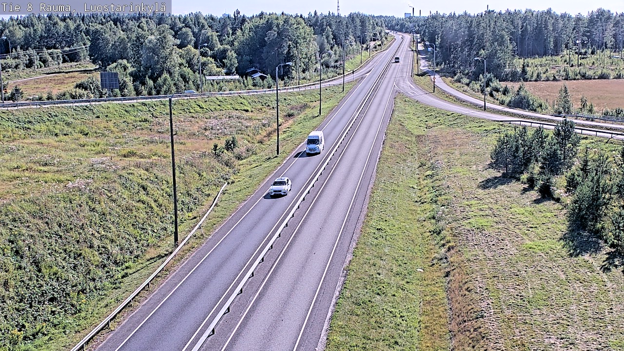 Kelikamerat Kuva Tie 8 Rauma, Luostarinkylä, Rauma, Satakunta