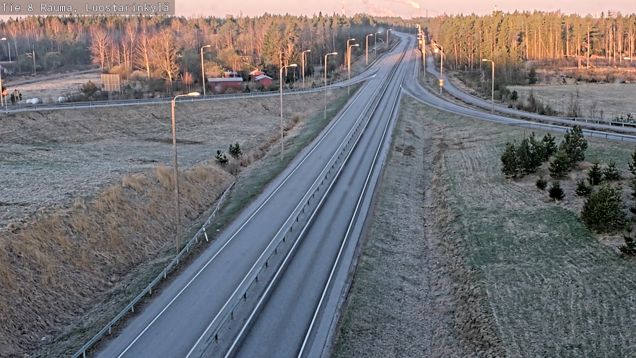 Kelikamerat Kuva Tie 8 Rauma, Luostarinkylä, Rauma, Satakunta