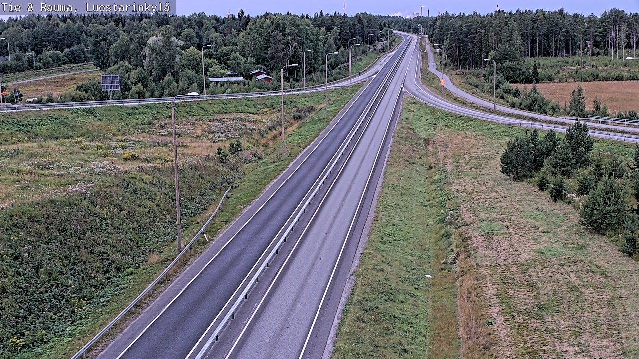 Weather Camera Image Road 8 Rauma, Luostarinkylä, Rauma, Satakunta