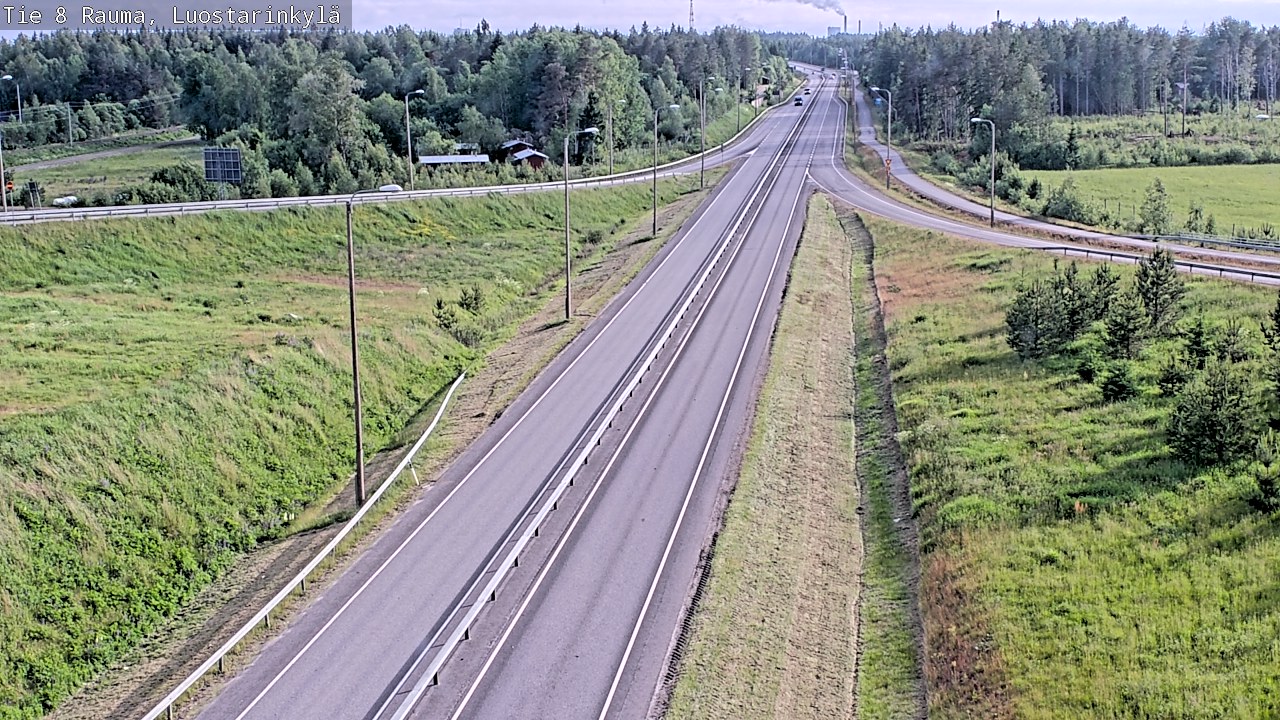Kelikamerat Kuva Tie 8 Rauma, Luostarinkylä, Rauma, Satakunta