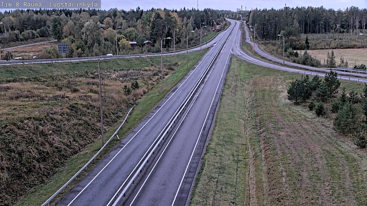 Kelikamerat Kuva Tie 8 Rauma, Luostarinkylä, Rauma, Satakunta