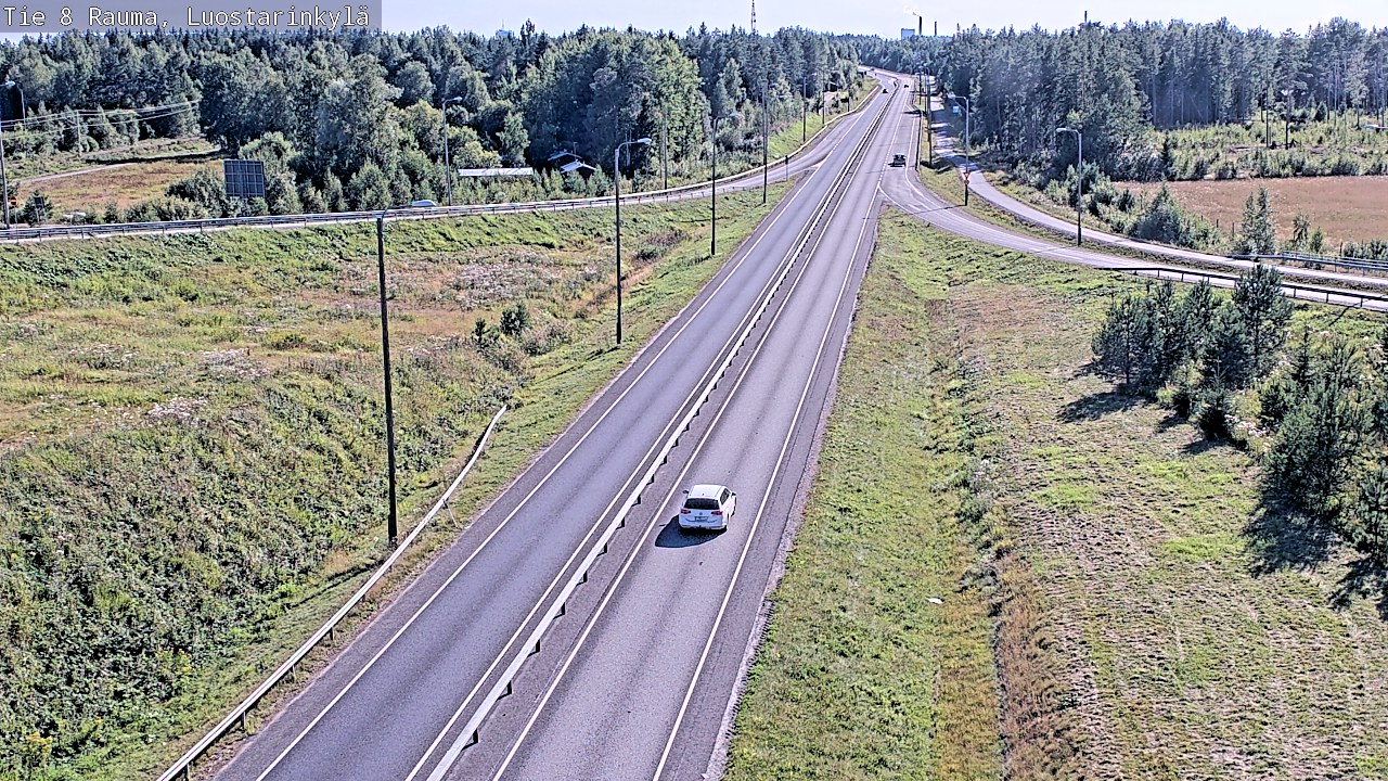 Kelikamerat Kuva Tie 8 Rauma, Luostarinkylä, Rauma, Satakunta