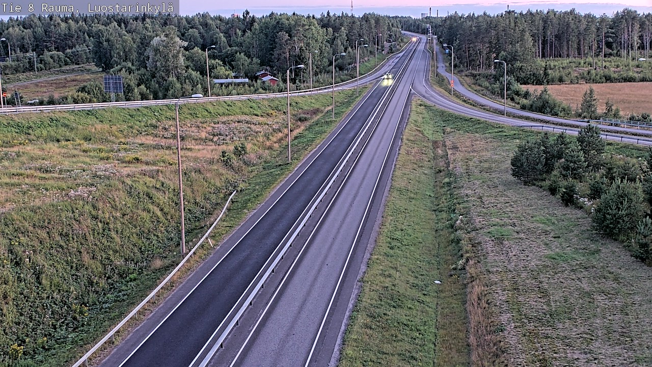 Kelikamerat Kuva Tie 8 Rauma, Luostarinkylä, Rauma, Satakunta