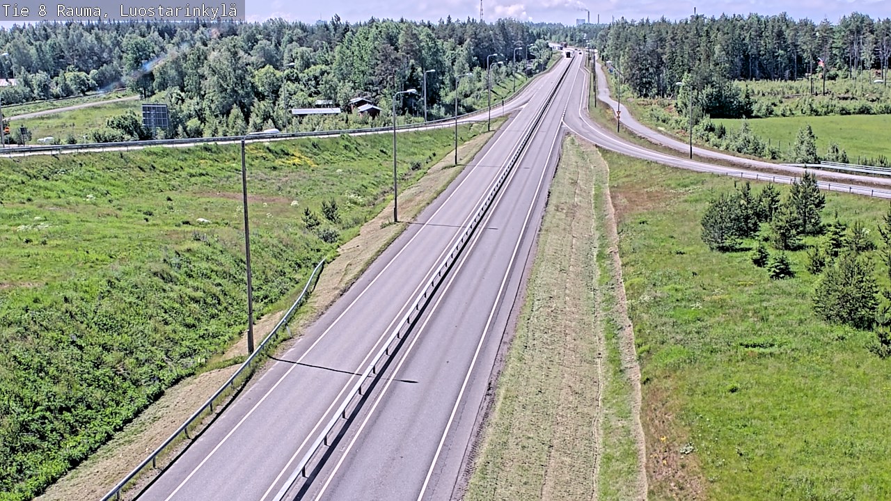 Kelikamerat Kuva Tie 8 Rauma, Luostarinkylä, Rauma, Satakunta