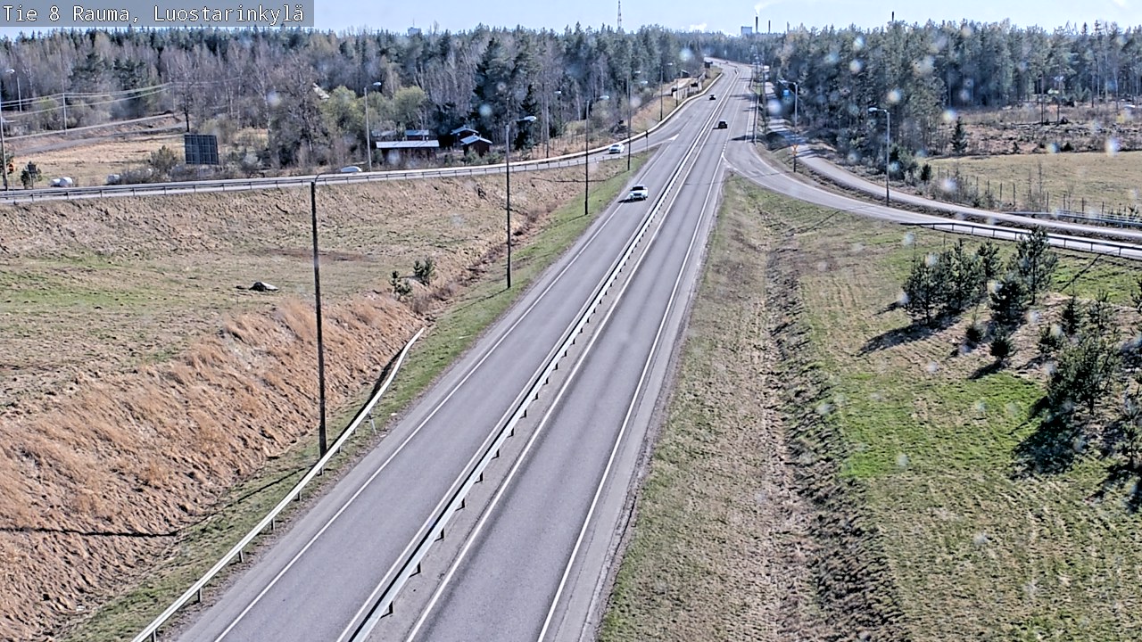 Kelikamerat Kuva Tie 8 Rauma, Luostarinkylä, Rauma, Satakunta