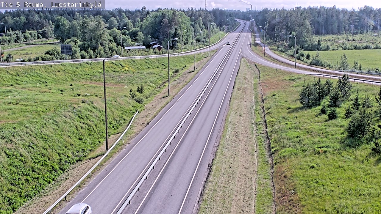 Kelikamerat Kuva Tie 8 Rauma, Luostarinkylä, Rauma, Satakunta