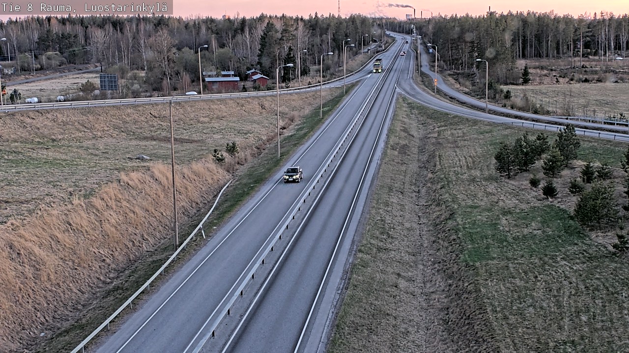 Kelikamerat Kuva Tie 8 Rauma, Luostarinkylä, Rauma, Satakunta