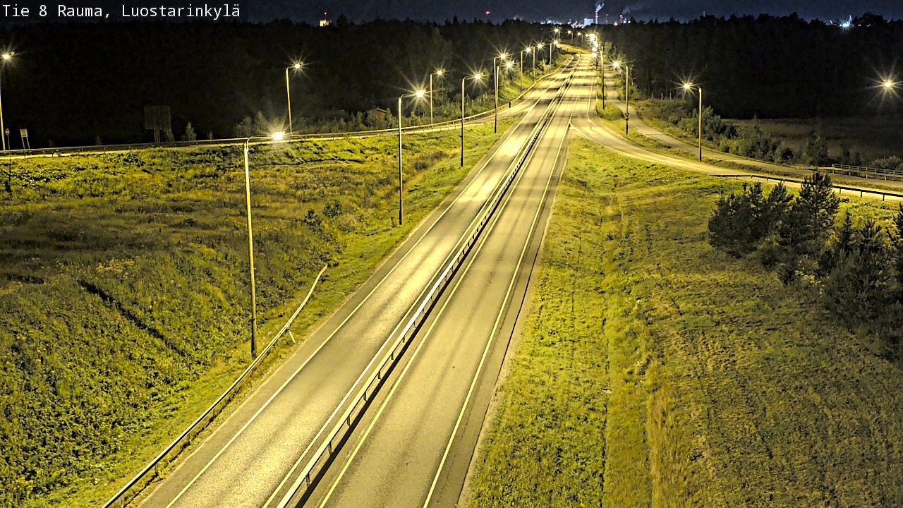 Kelikamerat Kuva Tie 8 Rauma, Luostarinkylä, Rauma, Satakunta