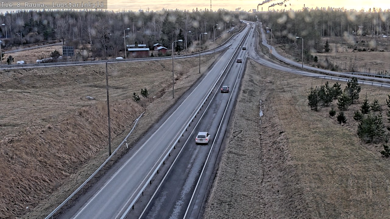 Kelikamerat Kuva Tie 8 Rauma, Luostarinkylä, Rauma, Satakunta