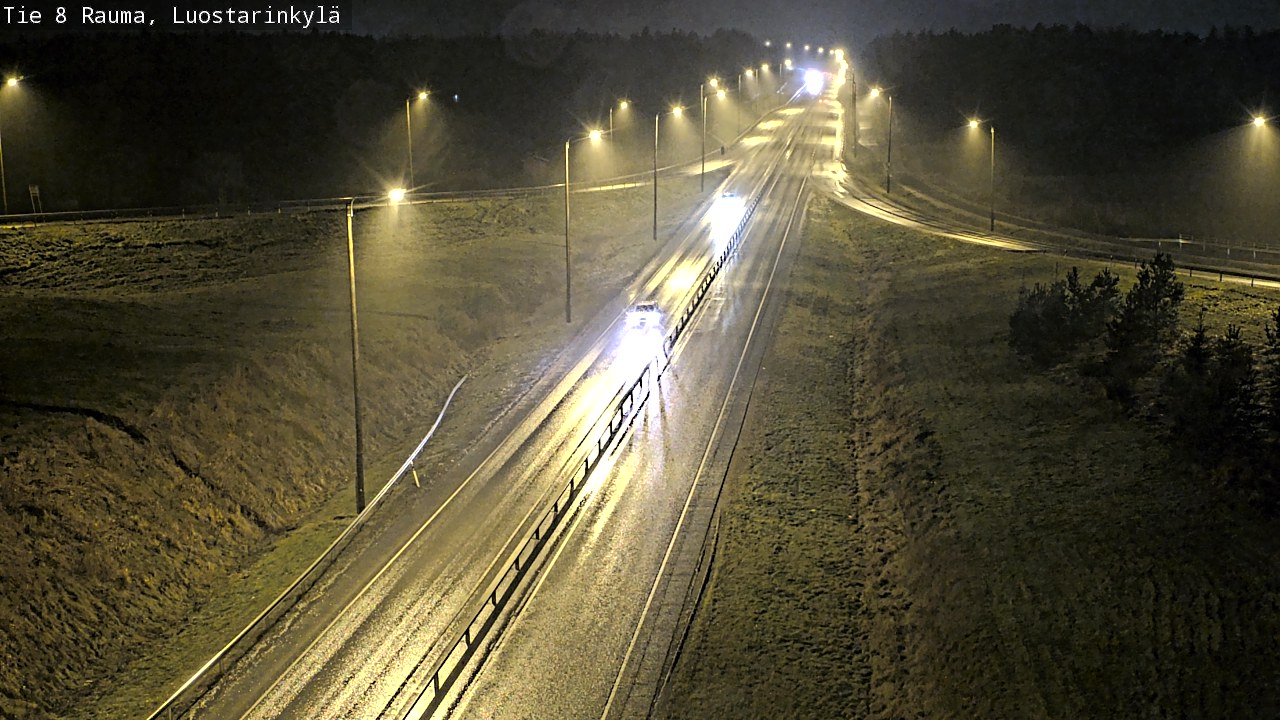 Weather Camera Image Road 8 Rauma, Luostarinkylä, Rauma, Satakunta