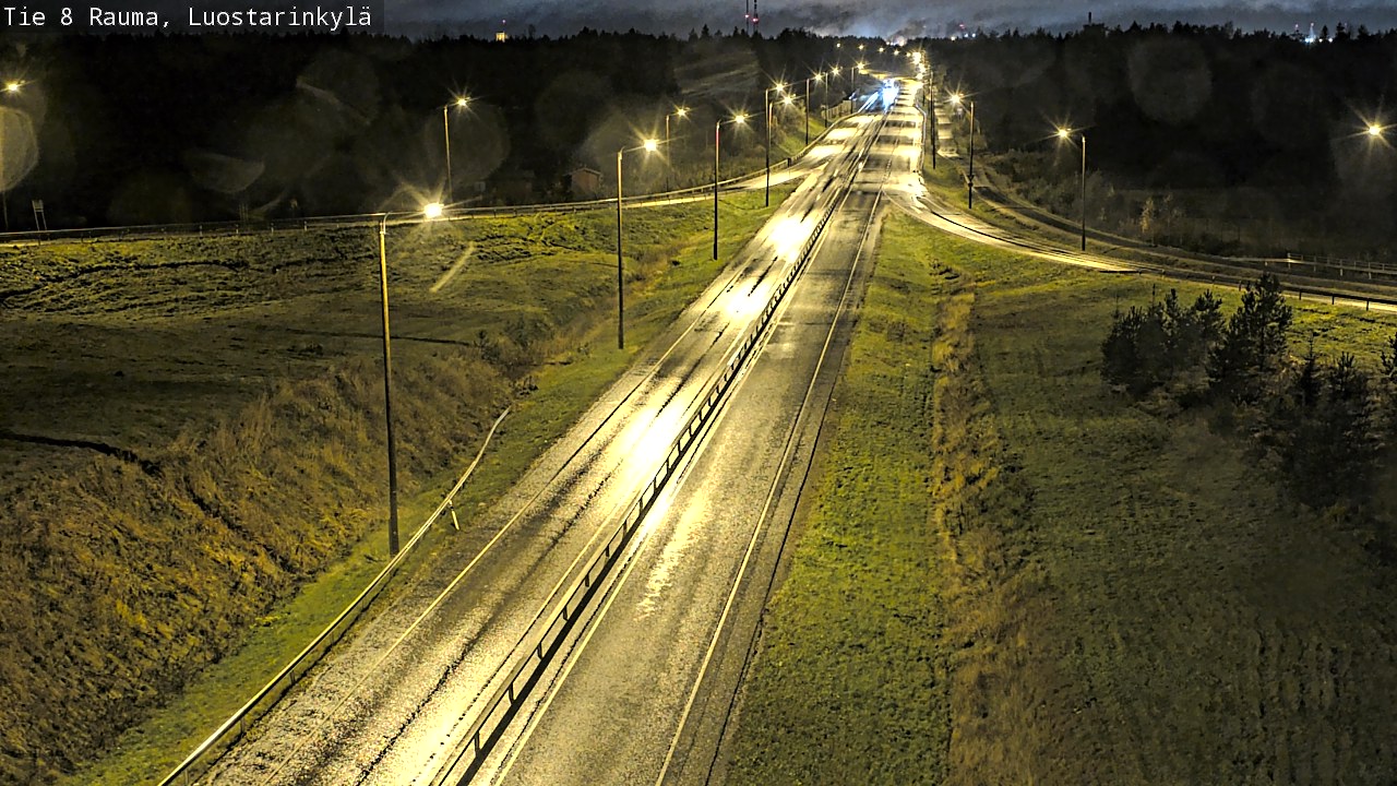 Kelikamerat Kuva Tie 8 Rauma, Luostarinkylä, Rauma, Satakunta