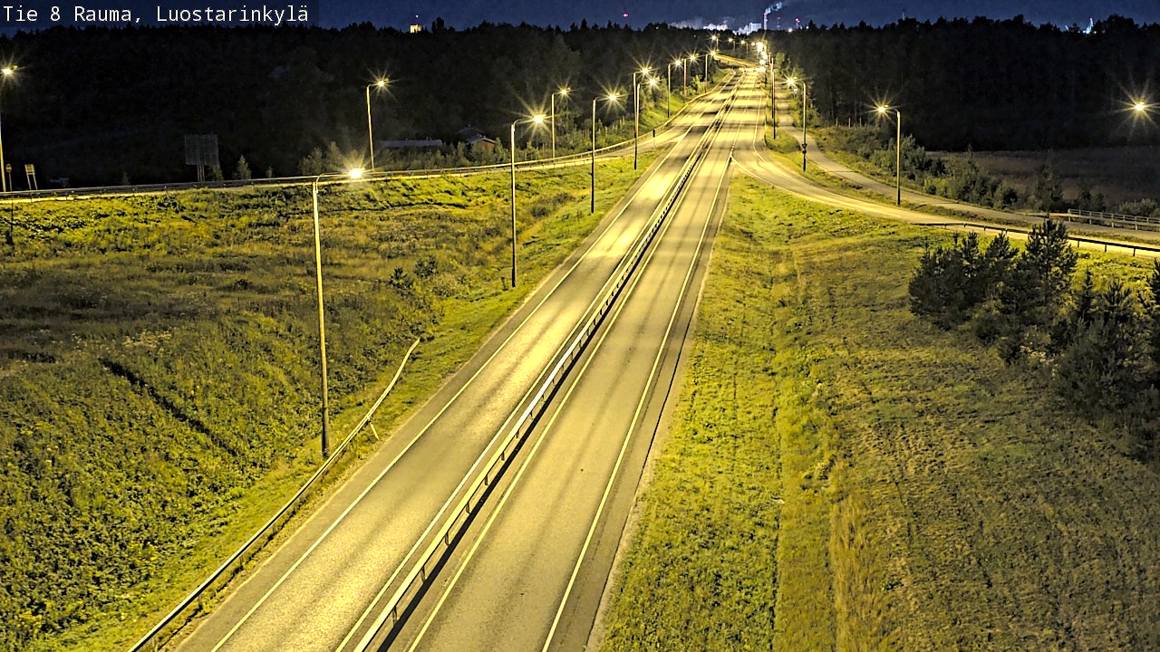 Kelikamerat Kuva Tie 8 Rauma, Luostarinkylä, Rauma, Satakunta