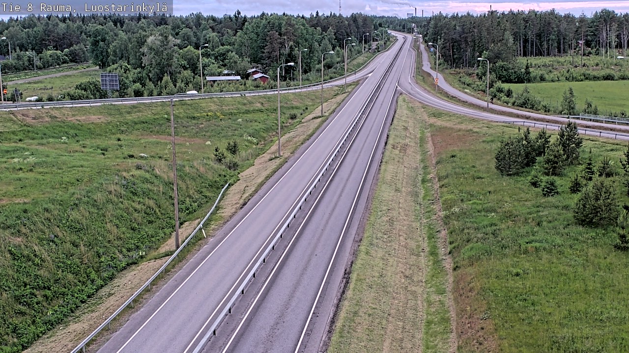 Kelikamerat Kuva Tie 8 Rauma, Luostarinkylä, Rauma, Satakunta