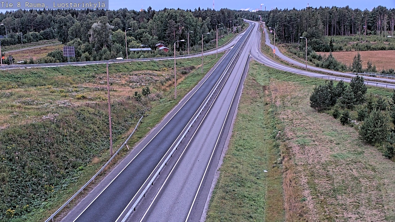 Weather Camera Image Road 8 Rauma, Luostarinkylä, Rauma, Satakunta