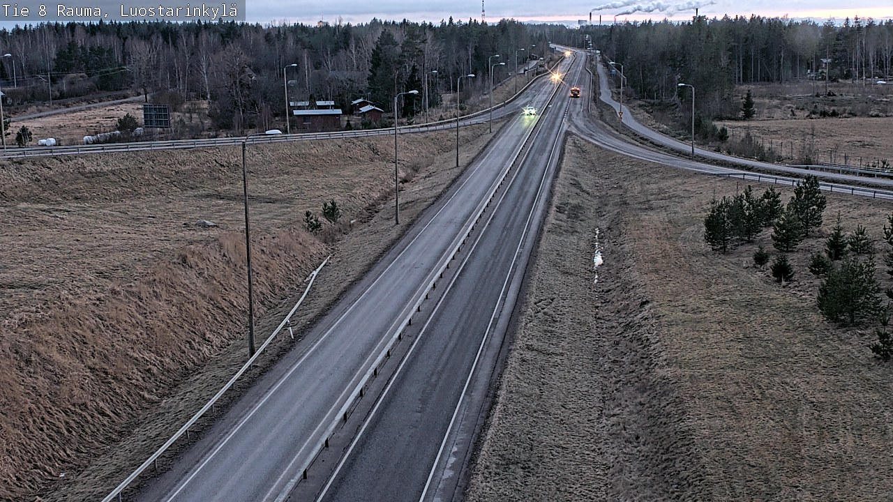 Kelikamerat Kuva Tie 8 Rauma, Luostarinkylä, Rauma, Satakunta