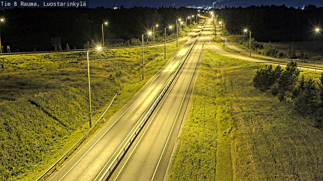 Kelikamerat Kuva Tie 8 Rauma, Luostarinkylä, Rauma, Satakunta