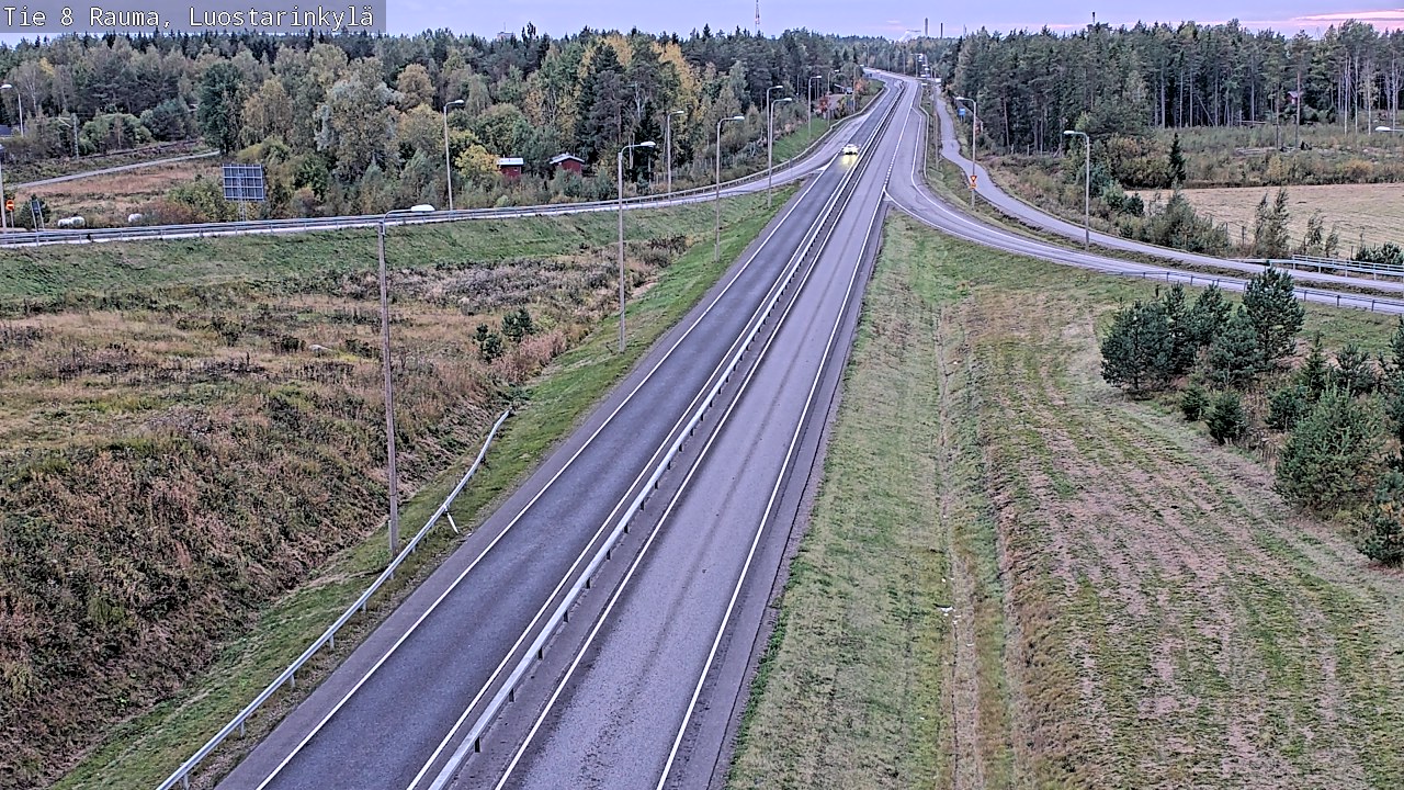 Kelikamerat Kuva Tie 8 Rauma, Luostarinkylä, Rauma, Satakunta