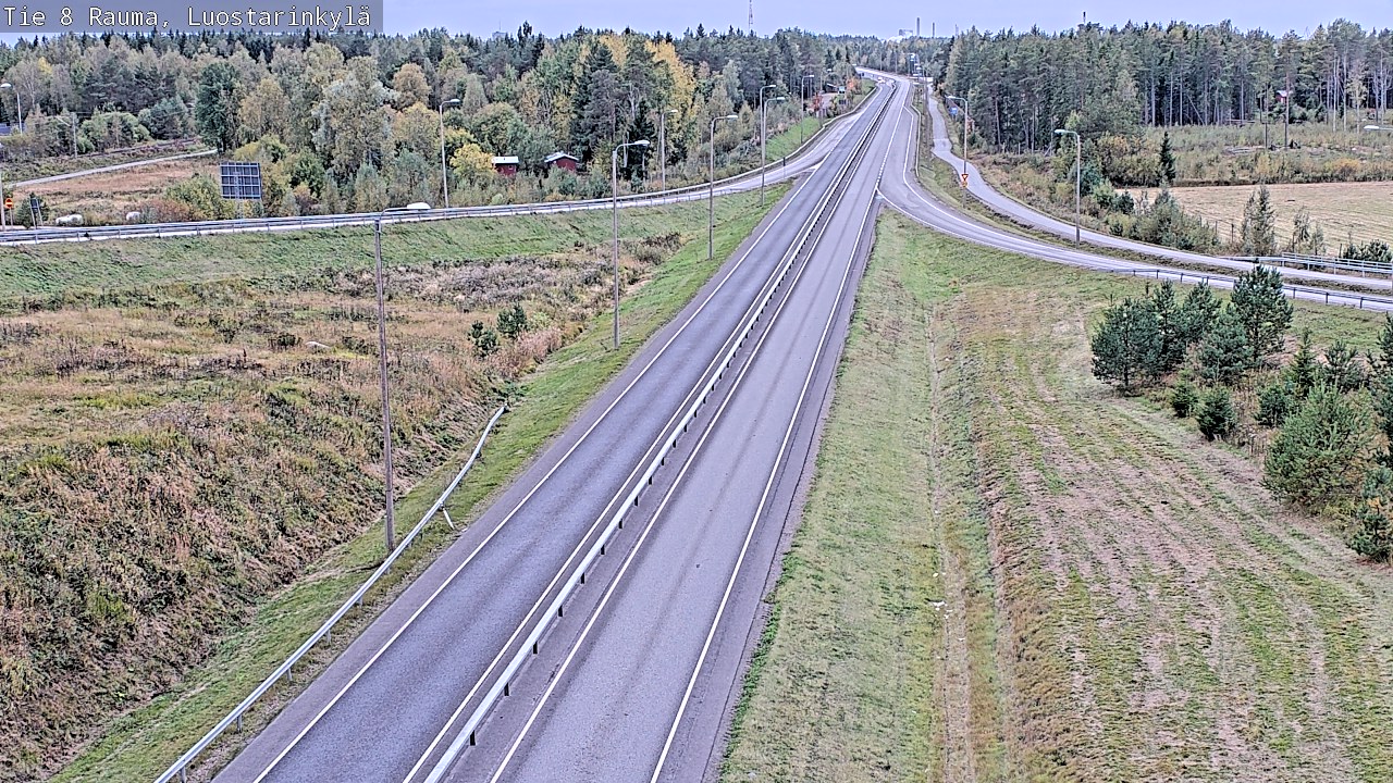 Kelikamerat Kuva Tie 8 Rauma, Luostarinkylä, Rauma, Satakunta