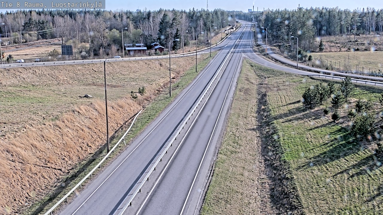 Kelikamerat Kuva Tie 8 Rauma, Luostarinkylä, Rauma, Satakunta