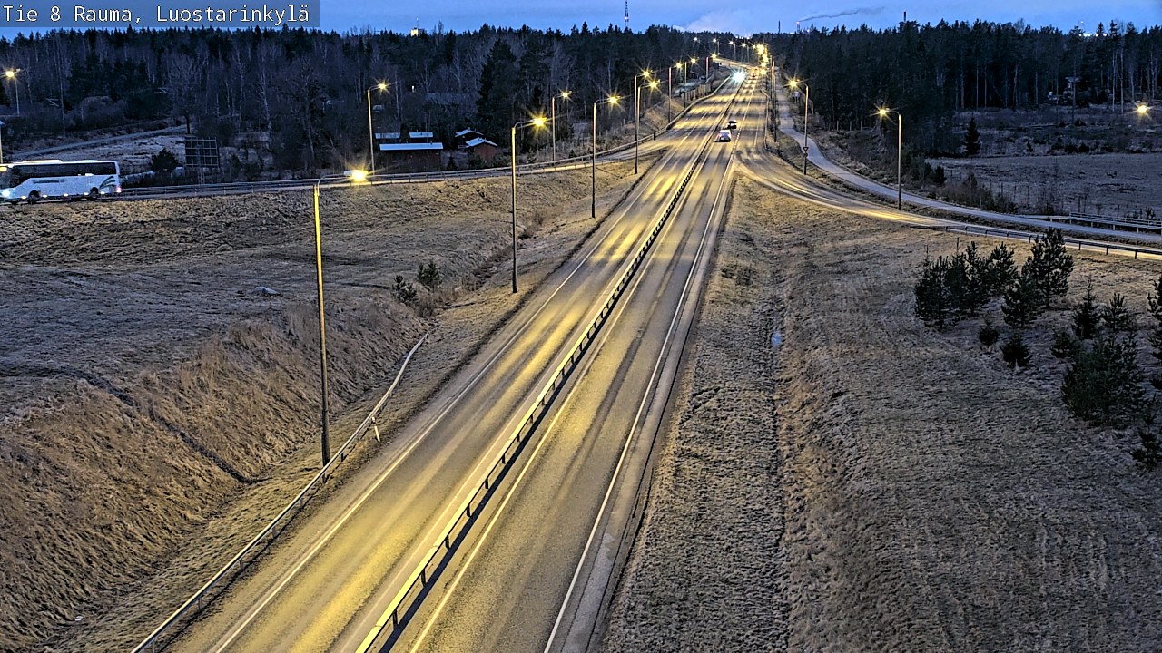 Kelikamerat Kuva Tie 8 Rauma, Luostarinkylä, Rauma, Satakunta