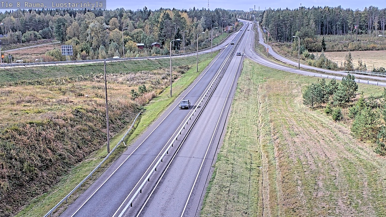 Kelikamerat Kuva Tie 8 Rauma, Luostarinkylä, Rauma, Satakunta