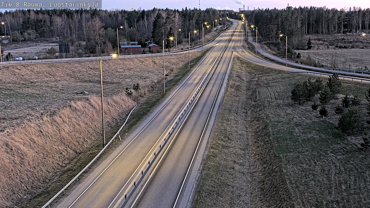 Kelikamerat Kuva Tie 8 Rauma, Luostarinkylä, Rauma, Satakunta