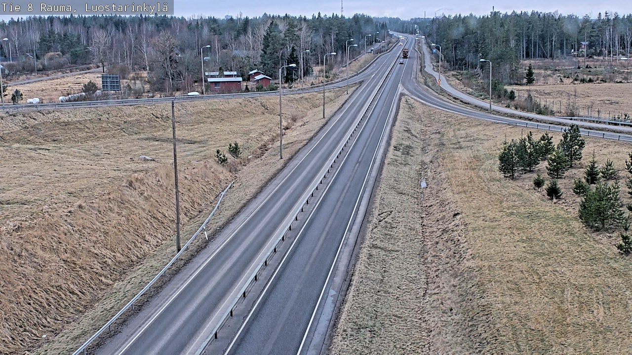 Kelikamerat Kuva Tie 8 Rauma, Luostarinkylä, Rauma, Satakunta