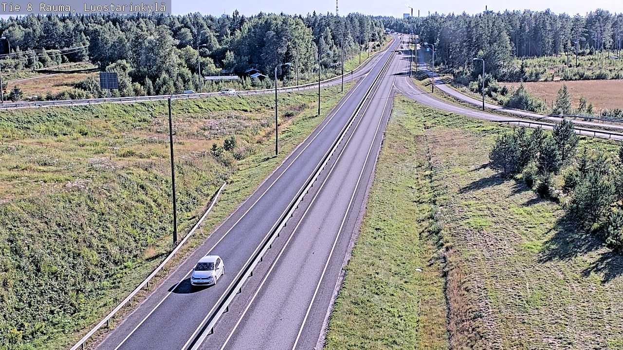 Kelikamerat Kuva Tie 8 Rauma, Luostarinkylä, Rauma, Satakunta