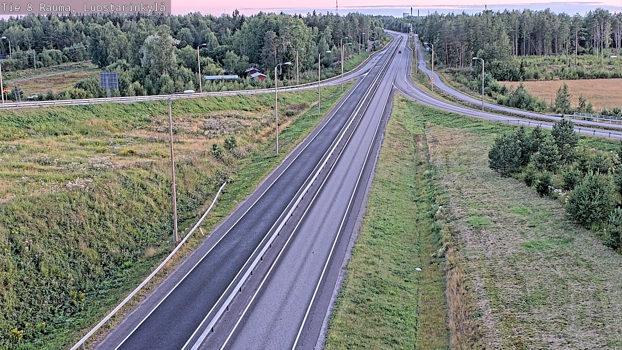 Kelikamerat Kuva Tie 8 Rauma, Luostarinkylä, Rauma, Satakunta
