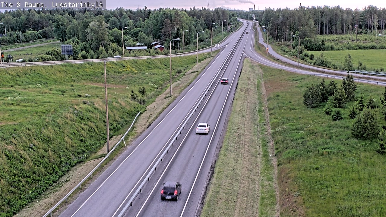 Kelikamerat Kuva Tie 8 Rauma, Luostarinkylä, Rauma, Satakunta